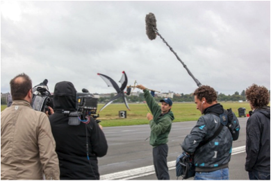 Media at Tempelhof Airfield Ed Sapir